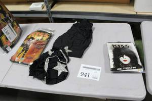 KISS Starchild Rock The Nation Costume and Wig Set