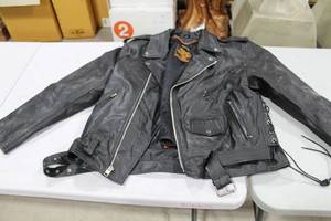 Milwaukee Leather Mens Leather Jacket X-Large
