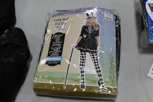 Dark Mad Hatter Costume Adult Medium (in package)