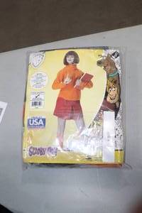 Warner Brothers Velma Scooby-Doo Costume Adult Standard One Size (in package)