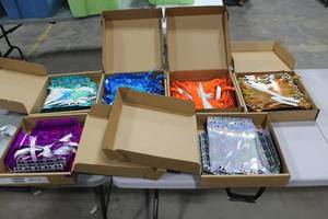 Lot of (6 Boxes) Wrist Bands