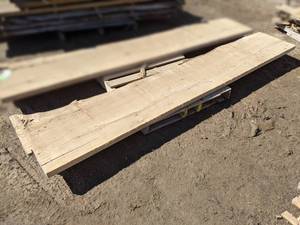 lot 9 image: Maple Live Edge Slab (2 Thick)