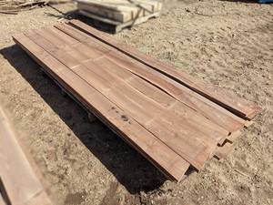 lot 14 image: Black Walnut Kiln Dried Boards - Approximately 120 bdft (1 Thick)