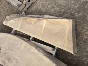 lot 23 image: Oak Slab - Great for Resin Filled Table - Approximately 63 x 21 x 2