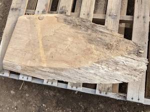 lot 25 image: Oak Slab - Approximately 34 x 16 x 2