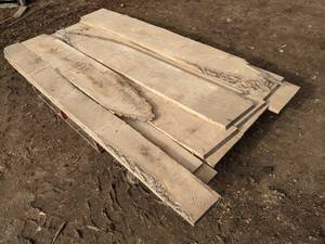 lot 28 image: Ash Kiln Dried Boards - Approximately 75 bdft (54 Thick)