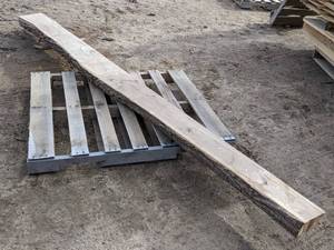 lot 36 image: Black Walnut Live Edge Mantle Slab - Approximately 145 x 9.25 x 4