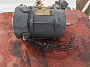 lot 15 image: REFURBISHED Reliance 2 HP Electric Motor (3 Phase)