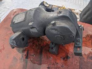 lot 20 image: REFURBISHED US Electrical Motors  13 HP Electric Motor & Gearbox (3 Phase)