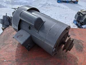 lot 56 image: REFURBISHED Gould  1.5 HP Electric Motor (1 Phase)