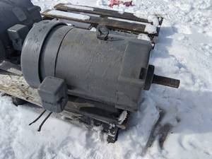 lot 62 image: REFURBISHED Baldor 7.5 HP Electric Motor (1 Phase)