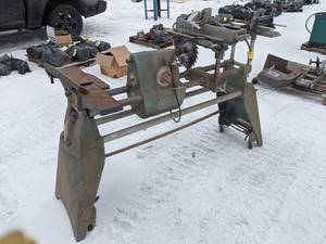 lot 1 image: Shop Smith Mark V Woodworking System w Jointer, Saw, Bandsaw and Sander