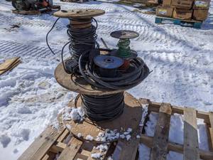 lot 96 image: Assorted Spools of Wire