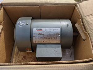 lot 110 image: NEW Lincoln 1 HP Electric Motor (3 Phase)