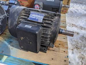 lot 118 image: USED CM 5 HP Electric Motor (1 Phase)