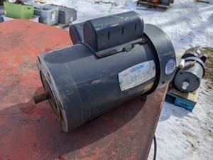 lot 119 image: USED Leeson 2 HP Electric Motor (1 Phase)