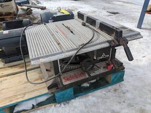 lot 129 image: Delta Sidekick Portable Table Saw 8-14