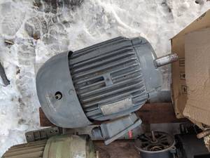 lot 138 image: USED Allis Chalmers 10 HP Electric Motor (3 Phase)