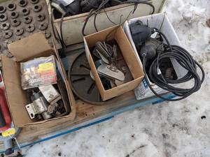 lot 162 image: Lot of Electric Motors, Fan Blades and More