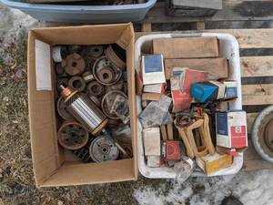 lot 167 image: Assorted Parts for Rebuilding Starters and Alternators