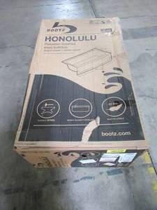lot 216 image: Bootz Industries Honolulu 46.5 in. Right Drain Rectangular Alcove Soaking Bathtub in White 011-3378-00