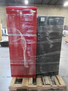 lot 413 image: WHOLESALE MIXED PALLET OF REFRIGERATORS