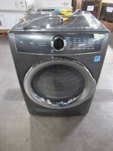 lot 328 image: Electrolux 8-cu ft Stackable Electric Dryer (Titanium) ENERGY STAR EFME627UTT