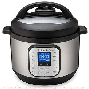 lot 817 image: Instant Pot Duo Nova 7-in-1 Electric Pressure Cooker, Slow Cooker, Rice Cooker, Steamer, Saute, Yogurt Maker, and Warmer10 QuartEasy-Seal Lid14 One-Touch Programs, DUONOVA