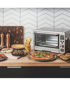 lot 821 image: Crux Digital 6 Slice Air Fryer Toaster Oven, 14805
