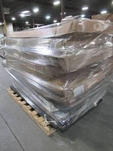 lot 505 image: WHOLESALE MIXED PALLET OF MISCELLANEOUS INDOOROUTDOOR FURNITURE, SHOWER WALLSDOOR AND MORE