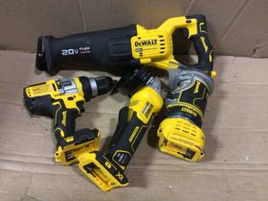 lot 1 image: MIX LOT OF DEWALT TOOLS Open Box Customer Returns See pictures.