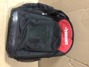 lot 8 image: 16 in. Tool Backpack by Husky in good condition 