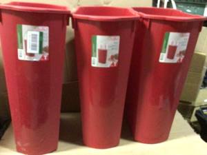 lot 47 image: Sterilite 30 Inch Christmas Holiday Gift Wrapping Paper Storage Box Container in good condition 