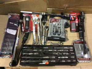 lot 51 image: BIG MIX LOT OF HUSKY TOOLS Open Box Customer Returns See pictures.