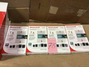 lot 78 image: True HEPA Replacement Filter R by Honeywell Open Box Customer Returns See pictures.