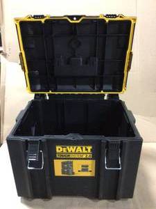 lot 26 image: TOUGHSYSTEM 2.0 24 in. Mobile Tool Box by DEWALT in good condition 