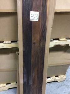 lot 33 image: Acacia 5 ft. L x 12 in. D x 1.25 in. T Butcher Block Countertop in Oiled Stain Customer returns see pictures