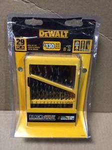 lot 46 image: Black and Gold Drill Bit Set (29-Piece) by DEWALT in good condition