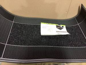 lot 82 image: Runway Black Floor Mat in good condition