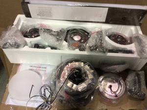 lot 85 image: Kensgrove 64 in. LED Espresso Bronze Ceiling Fan with Remote Control Customer returns see pictures