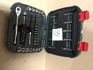 lot 91 image: Mechanics Tool Set (65-Piece) by Husky Customer returns see pictures