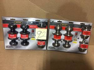 lot 92 image: Hartford Aged Bronze Single Cylinder Keyed Entry Project Pack by Defiant in good condition