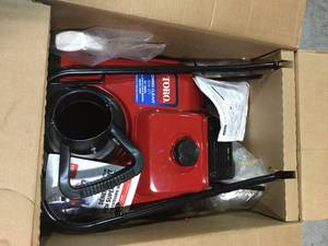 lot 105 image: Toro Power Clear 518 ZR 18 in. 99cc Single-Stage Gas Snow Blower not used
