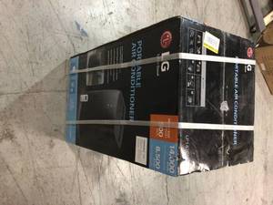 lot 108 image: LG LP1420BSR 14,000 BTU Portable Air Conditioner not used see pictures