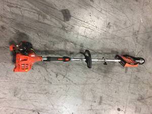 lot 112 image: Echo 21.2 cc Gas 2-Stroke Cycle Straight Shaft Trimmer not used see pictures