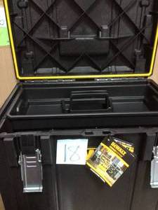 TOUGHSYSTEM 22 in. Mobile Tool Box by DEWALT Customer returns see pictures