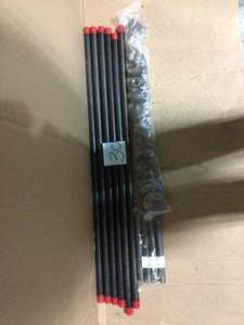 12 in. x 3.2 ft. L Black Pipe 2-Tier Freestanding Clothing Rack Kit in good condition&nbsp