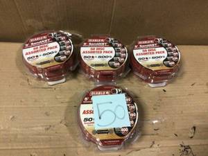 Diablo 5 in. SandNet Coated Assorted Disc (50-Pack) by DIABLO Customer returns see pictures