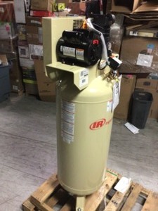 Ingersoll Rand 60 Gal. 3 HP Single Stage Stationary Electric Compressor see pictures