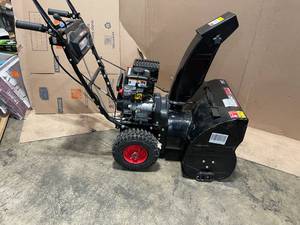 24 in. Two-Stage Gas Snow Blower with Electric Start by Legend Force in good conditions